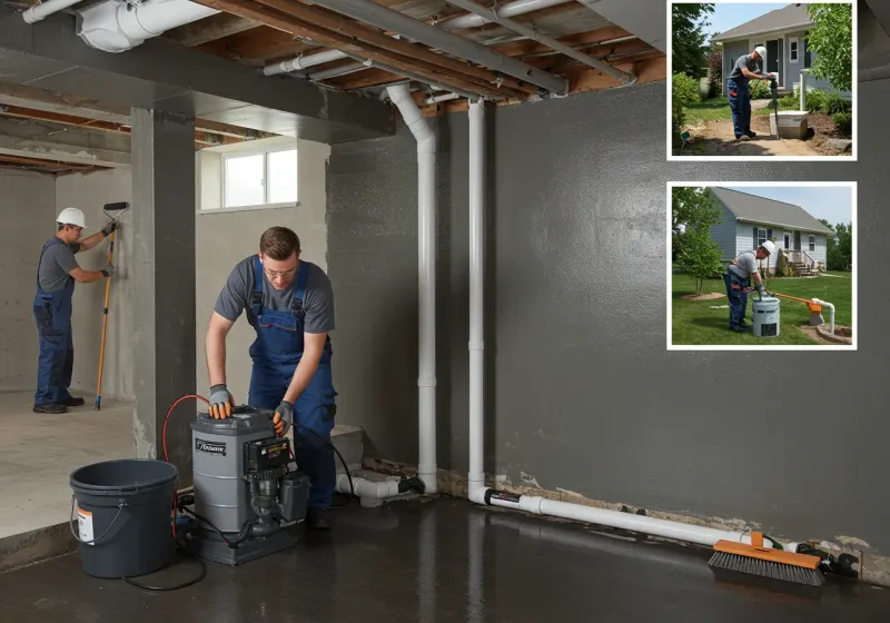 Basement Waterproofing and Flood Prevention process in Stewartville, AL